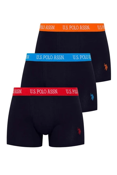 U.S. Polo Assn. Erkek 3'lü Boxer Set ürün görseli 1