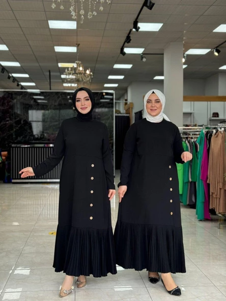 Tuğba Elbise Siyah - Resim 2