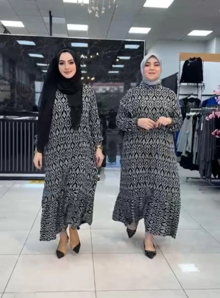 Aysum Elbise Siyah ürün görseli 1