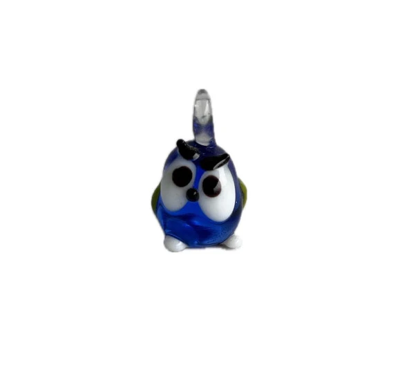 El Yapımı Mini Murano Cam Baykuş Biblo A151-03 ürün görseli 1