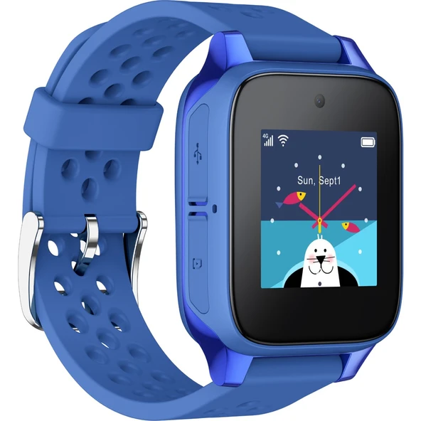 TEM SAAT TCL MOVETIME FAMILY WATCH MT46X BLUE - Resim 2