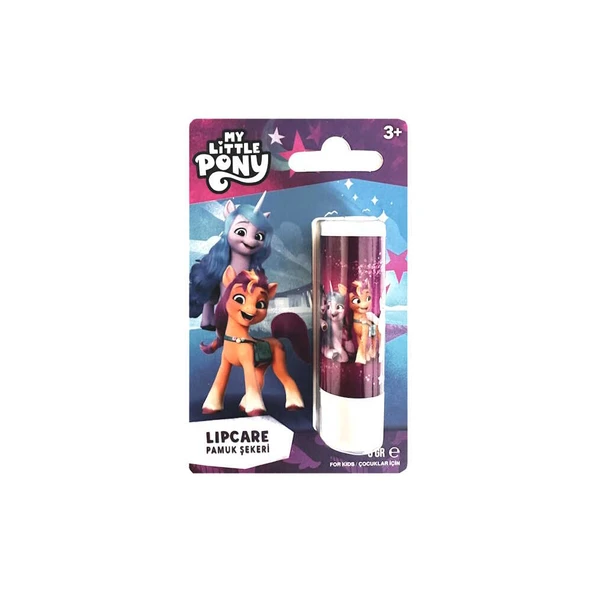 Kiva Cosmetics Lipcare Çocuklar İçin Dudak Koruyucu 5g My Little Pony Pamuk Şekeri Aromalı ürün görseli 1