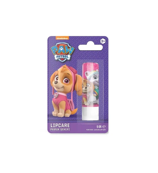 Kiva Cosmetics Lipcare Çocuklar İçin Dudak Koruyucu 5g PAW Patrol Pamuk Şekeri Aromalı ürün görseli 1