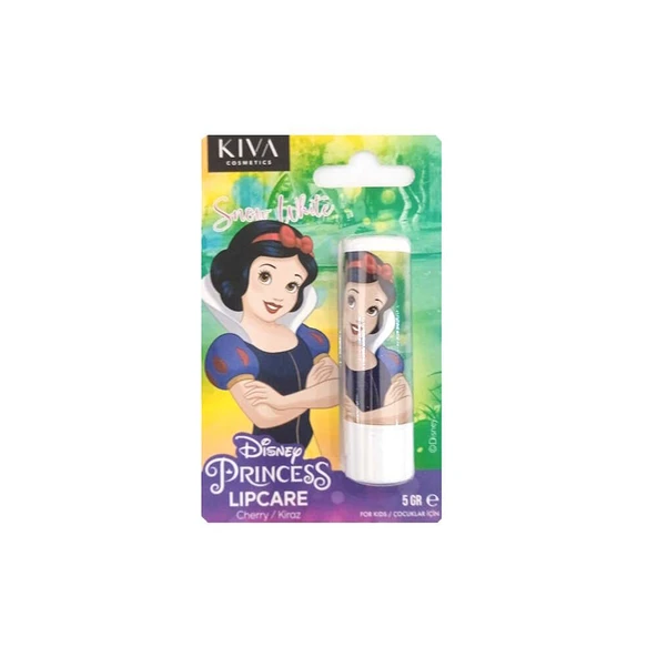 Kiva Cosmetics Lipcare Çocuklar İçin Dudak Koruyucu 5g Snow White Kiraz Aromalı ürün görseli 1
