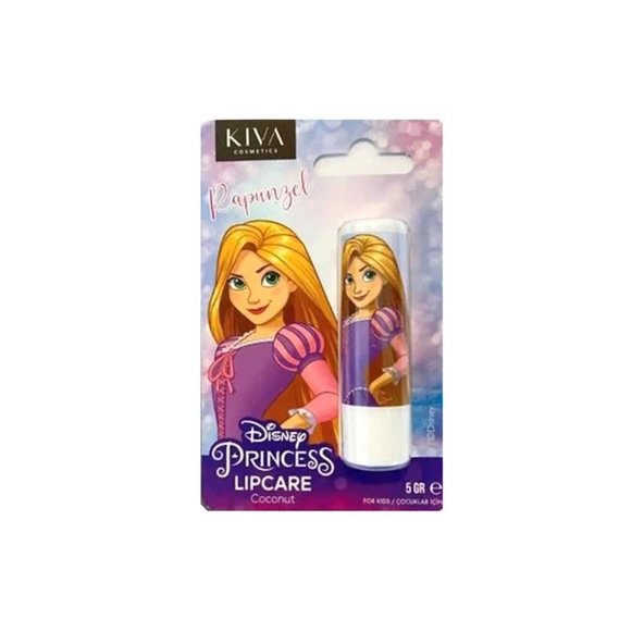 Kiva Cosmetics Lipcare Çocuklar İçin Dudak Koruyucu 5g Rapunzel Coconut ürün görseli 1
