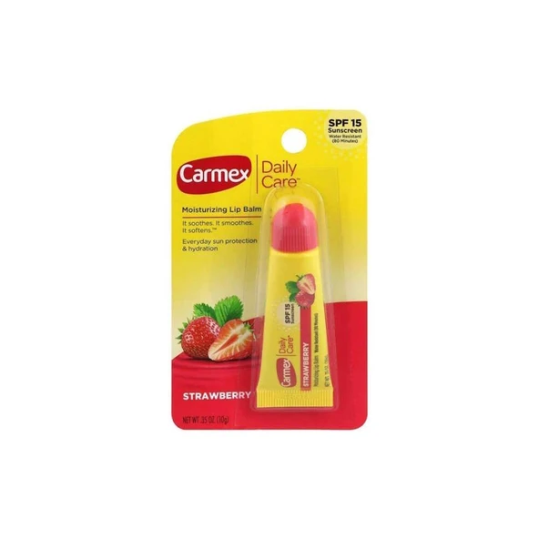 Carmex Nemlendirici Dudak Balmı 10g Çilek Aromalı ürün görseli 1