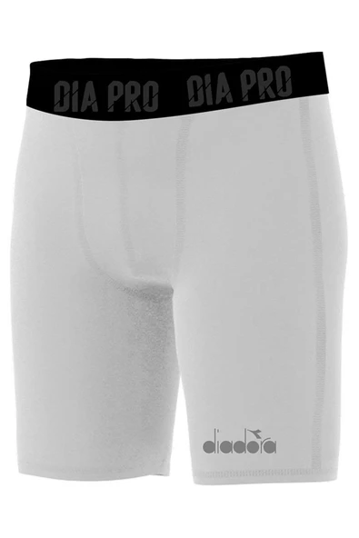 Diadora Flatron Pro - Erkek Beyaz Kısa Tayt - FlatronKFS ürün görseli 1