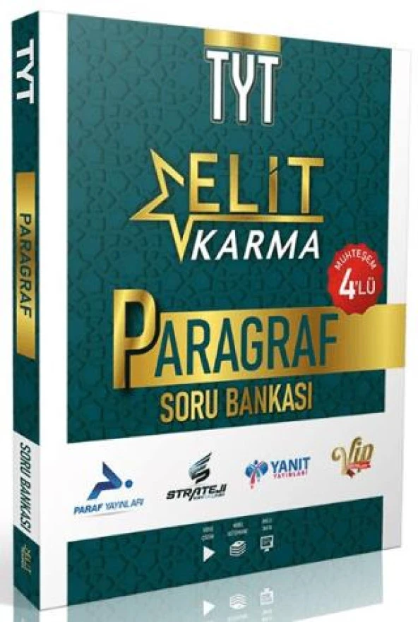 Paraf Elit Karma TYT Paragraf Soru Bankası PRF Yayınları ürün görseli 1