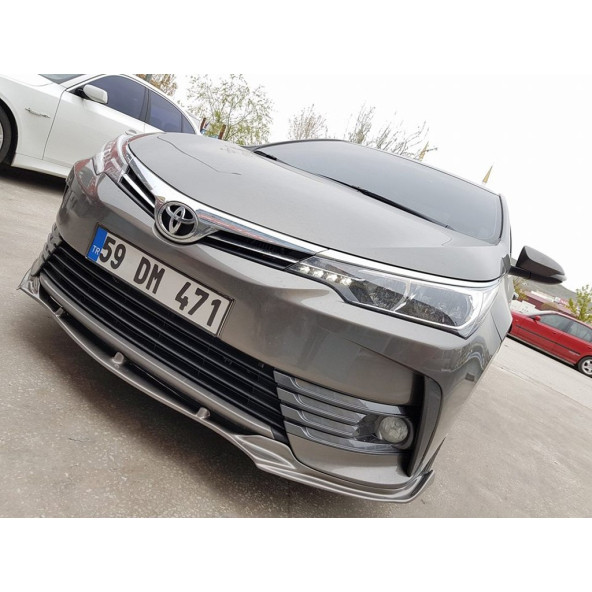 toyota corolla ön tampon eki lip (2016-2018) ürün görseli 1