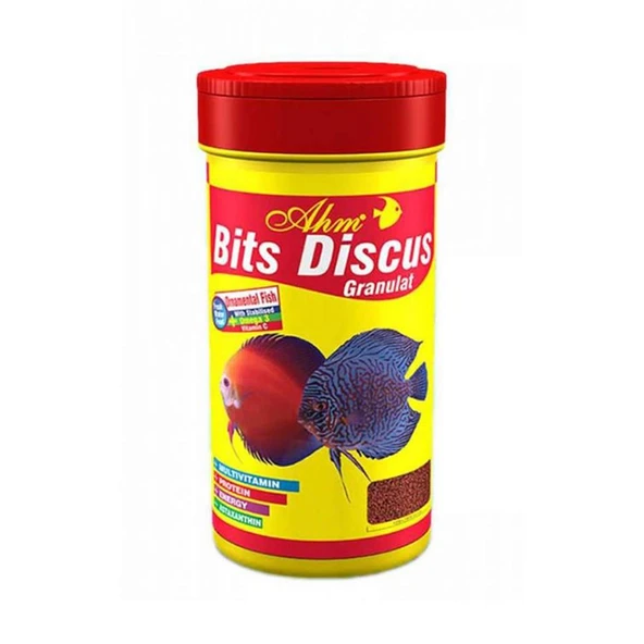Ahm Bits Discus Granulat Balık Yemi 100 ml ürün görseli 1