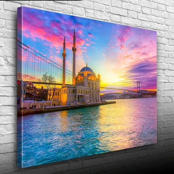 Büyük Mecidiye Camii Kanvas Tablo 50 x 70 ürün görseli 1