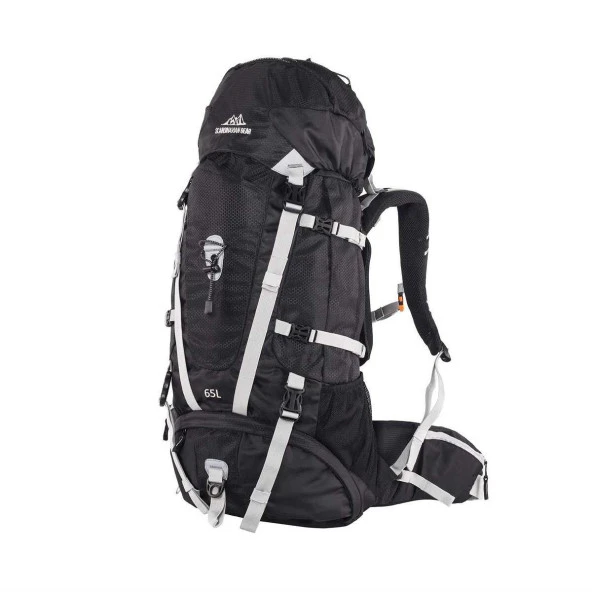 QuickUP Hiking Sırt Çantası 65 Litre-SİYAH ürün görseli 1