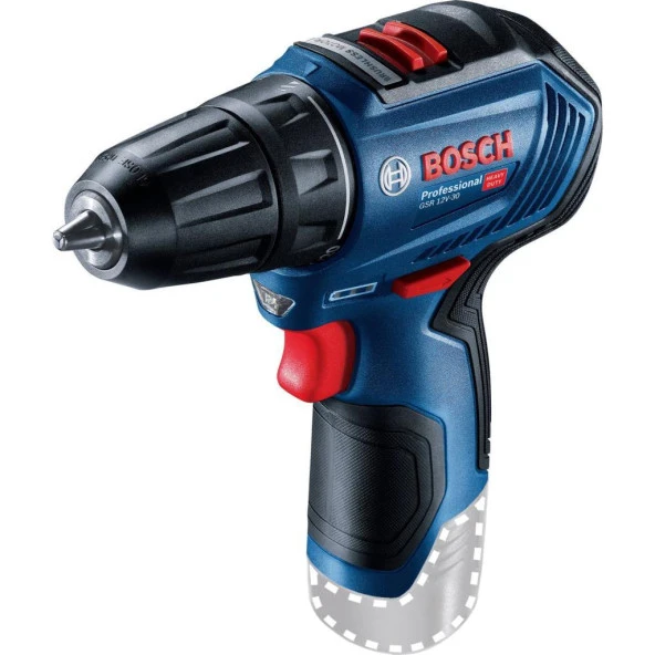Bosch GSR 12V-30 Delme/Vidalama Makinesi Solo - 06019G9002 ürün görseli 1