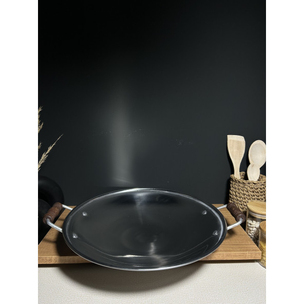 ÇELİK KAPAKSIZ SAC TAVA 36 CM - Resim 2