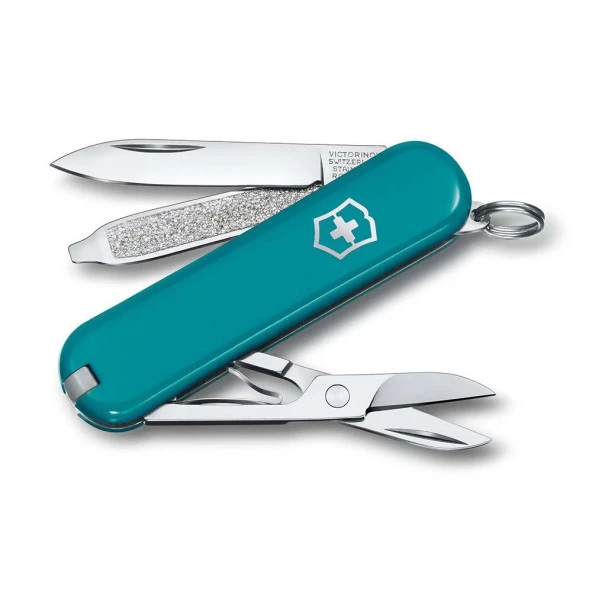 Victorinox Classic 0.6223.23G Mountain Lake İsviçre Çakısı 58mm ürün görseli 1