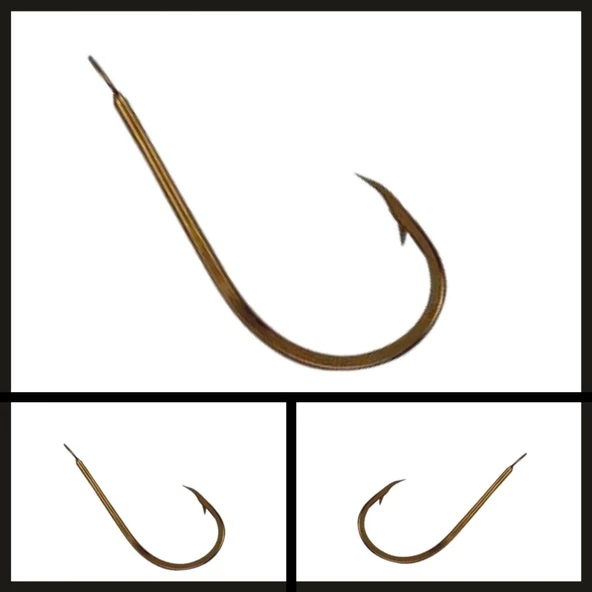 Uyguna-Yakala 50'li Mustad 530 No:2/0 Bronz İğne-İĞN.685 ürün görseli 1
