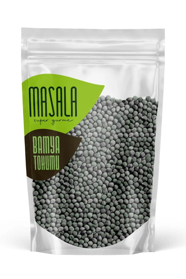 Bamya Tohumu 125 gr - Okra Seed - Resim 2