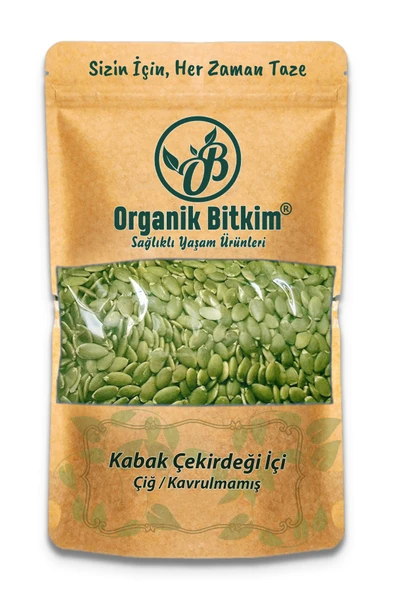 Organik Bitkim Kabak Çekirdeği İçi Çiğ 150 gr ürün görseli 1