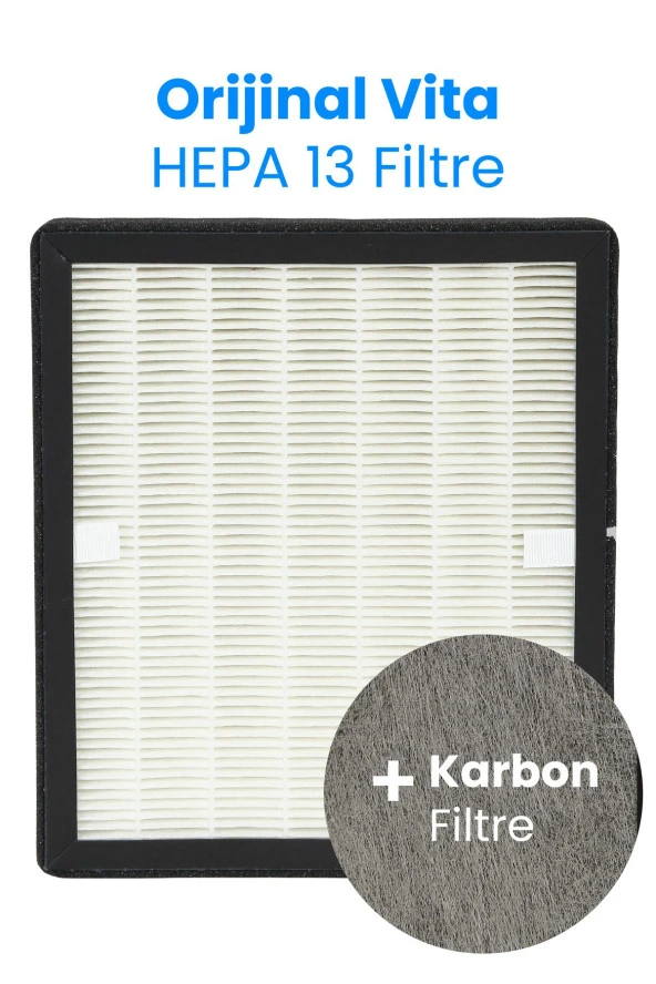 Fakir Vita Hepa 13 + Karbon Filtre Orijinal ürün görseli 1