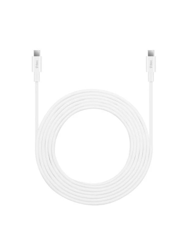 TTEC 2DK48B 65W PD/QC TYPE-C HIZLI ŞARJ KABLOSU 30 CM BEYAZ ürün görseli 1