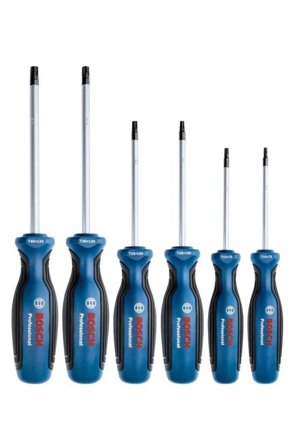 Bosch Professional Torx Tornavida Seti 6 Parça - 1600A01V09 ürün görseli 1