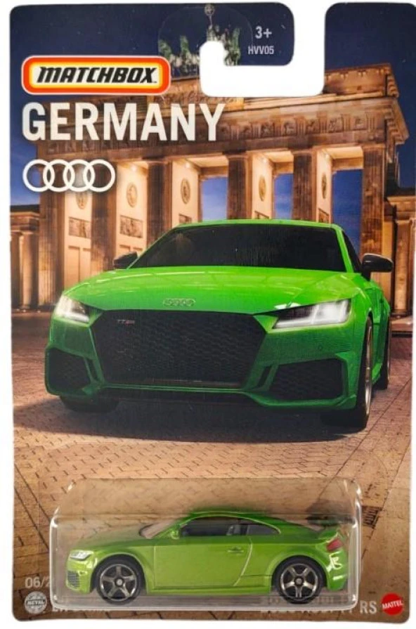 Matchbox Germany Edition 2020 Audi TT RS HVV23 ürün görseli 1