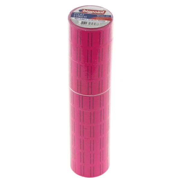 Bigpoint Fiyat Etiketi 10'lu Pembe - Resim 2