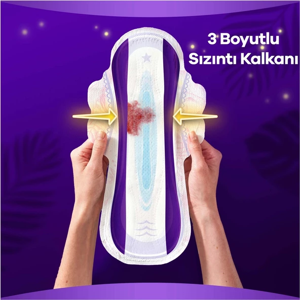 Orkid Platinum Gece Extra Plus Ped 20x3 60 Adet - Resim 5