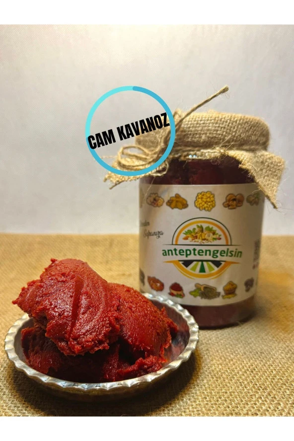 Ev Yapımı Güneş Kurusu Domates Salçası -Cam Kavanoz - Organik - 650 gr ürün görseli 1