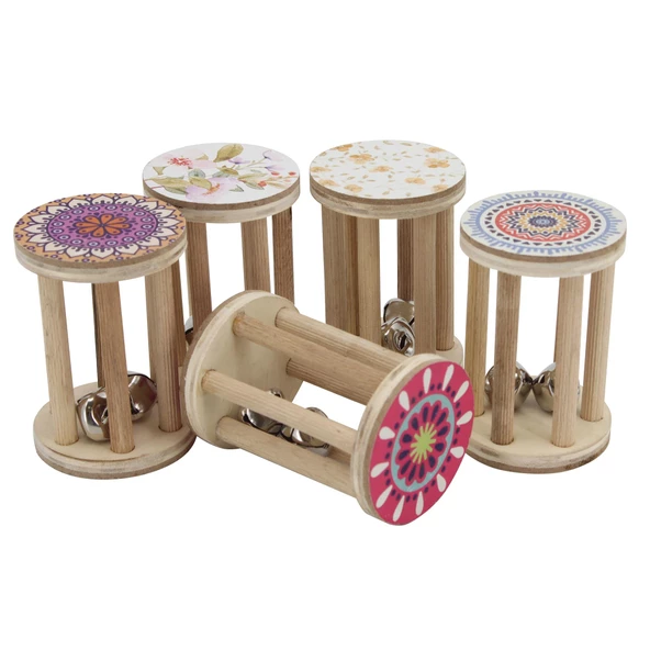 Jwin KZ-602 Kafesli Ahşap El Zili Orff - Ritim Aleti ürün görseli 1