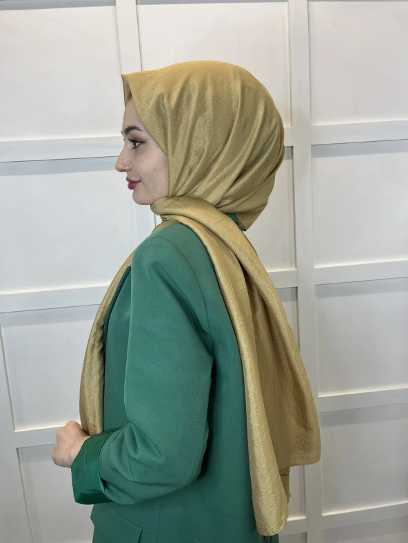 Harem Scarf Brisa Vual Şal 00816  VİZON - Resim 3