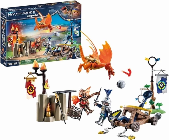 PLAYMOBIL Novelmore 71210 Novelmore ve Burnham Raiders - Turnuva sahası, 4 yaşından büyük çocuklar için oyuncak ürün görseli 1