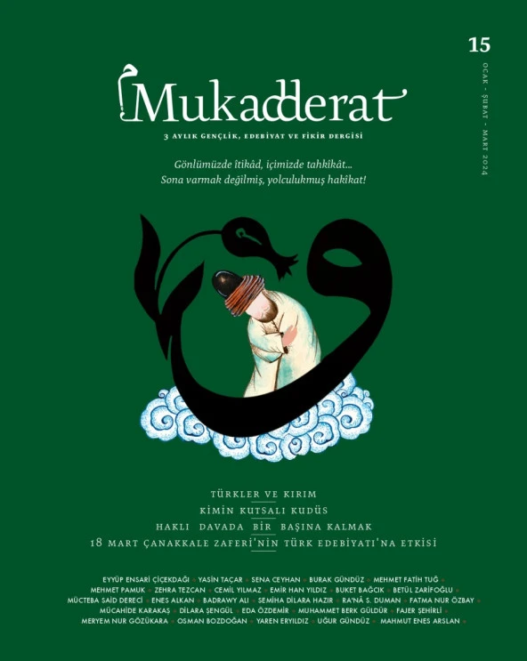 Mukadderat 15.Sayı Ocak-Şubat-Mart 2024 ürün görseli 1