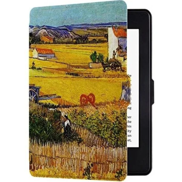 Amazon Kindle Paperwhite 4 - 10. Nesil  2018 Kitap Okuyucu Kılıfı Tarla ürün görseli 1