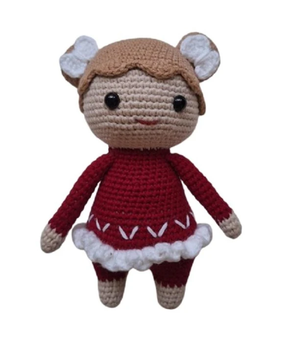 Minnak Nazoli Bebek Uyku Arkadaşı Amigurumi Organik Oyuncak ürün görseli 1