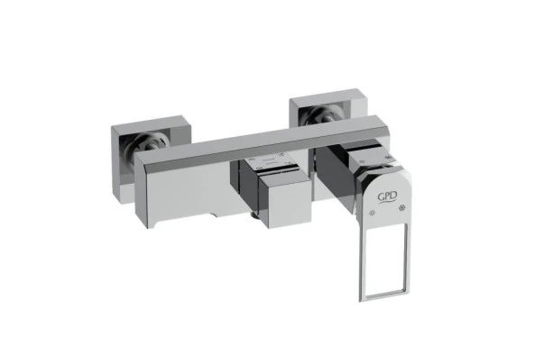 GPD Quadro Banyo Bataryası Krom MBB190 ürün görseli 1