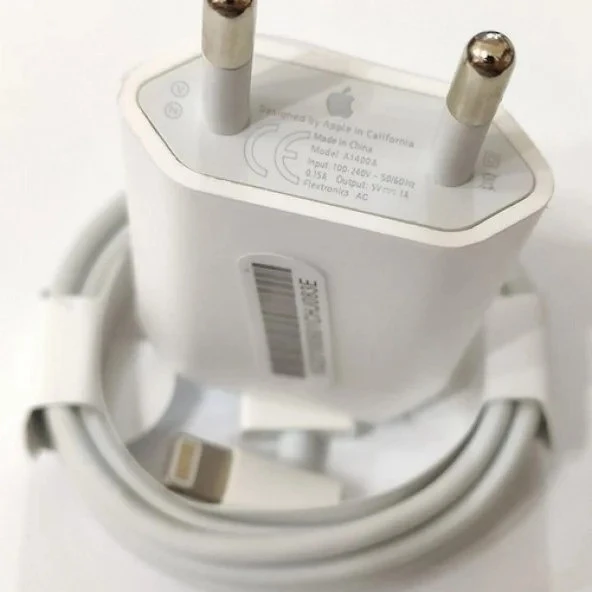 Orjinal Apple iPhone 13 mini USB 5W Şarj Cihaz MD813ZM-A + MD818ZM-A Kablo Dahil APLEE5WKD0249 ürün görseli 1