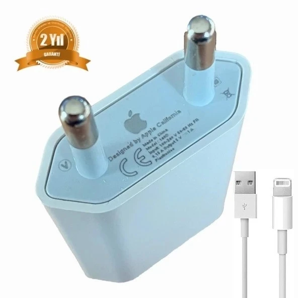 Orjinal Apple Watch Series SE USB 5W Şarj Cihaz MD813ZM-A + MD818ZM-A Kablo Dahil APLEE5WKD0401 ürün görseli 1