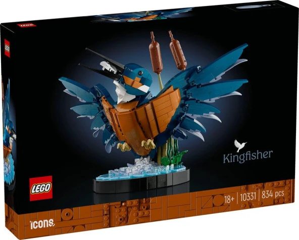 Lego Icons 10331 Kingfisher Bird ürün görseli 1