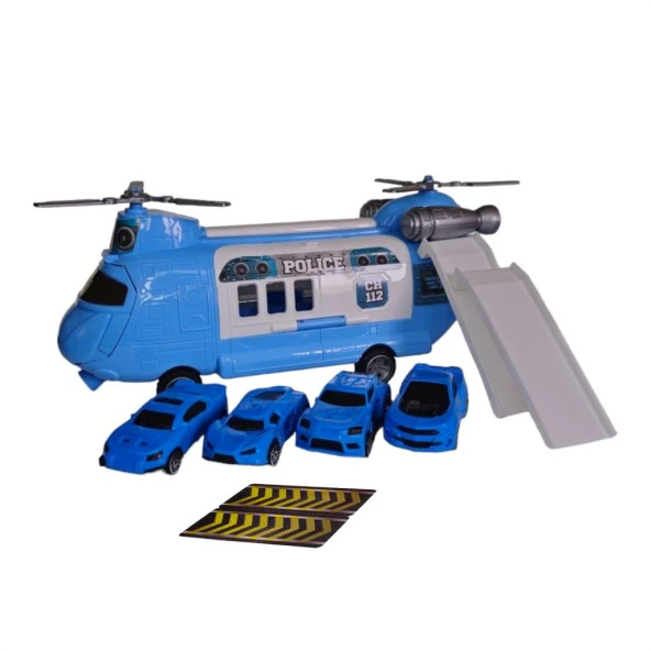 Royal Toys 4 Arabalı Polis Helikopteri RYL-7060 ürün görseli 1