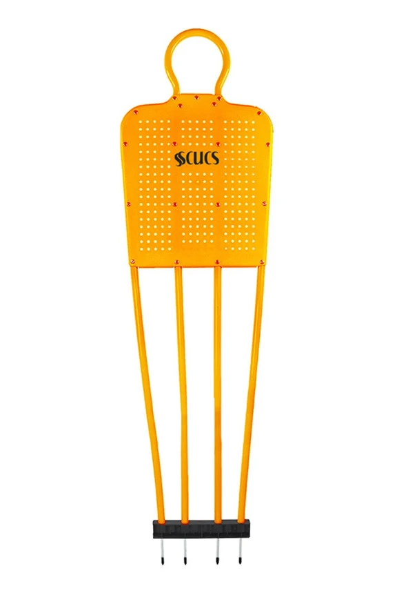 Scucs 1312 Çivili Plastik Baraj Adam 180 cm Turuncu ürün görseli 1