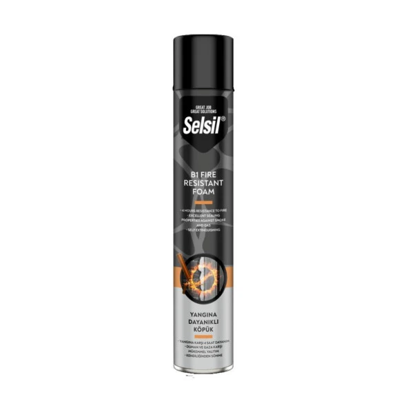 Selsil B1 Yangına Dayanıklı Köpük Pipetli 750 ml ürün görseli 1