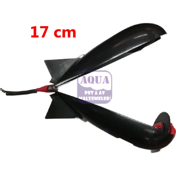 Büyük Boy Yemleme Roketi 17 cm Sazan Avı Için Açılır Oval Model Yem Roketi ürün görseli 1