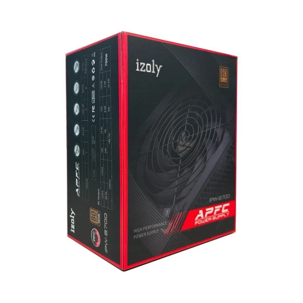 IZOLY IPW-B700 POWER SUPPLY 700W 80+ BRONZE - Resim 5