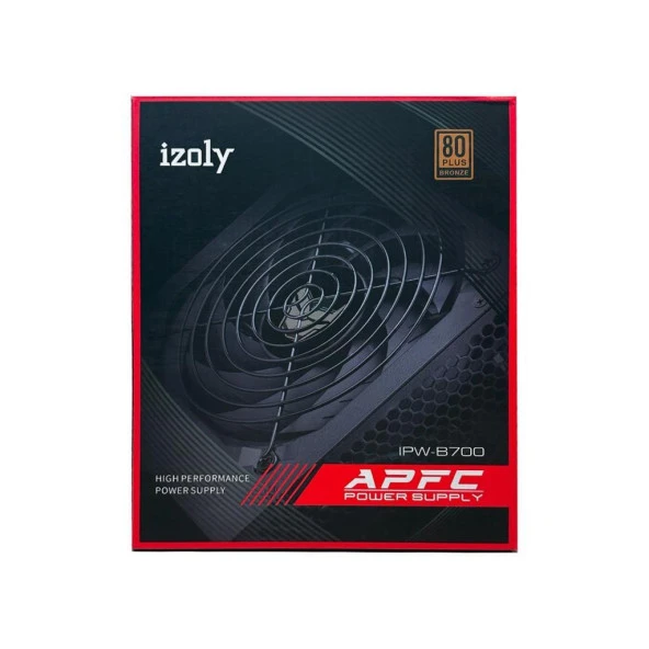 IZOLY IPW-B700 POWER SUPPLY 700W 80+ BRONZE - Resim 4