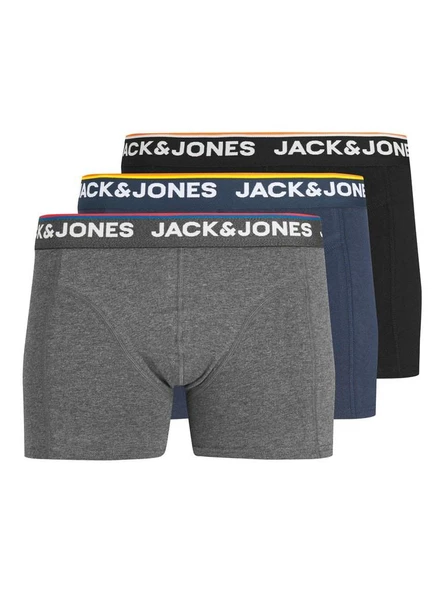 Jack Jones Jacdon 3'lü Erkek Boxer  12213087 ürün görseli 1