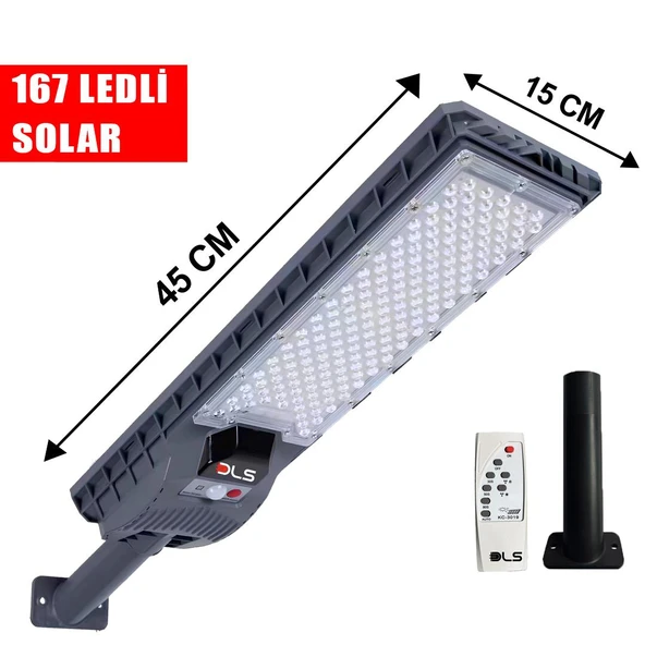 600 Güneş Enerjili Solar Bahçe Çevre  Lambası DLS ürün görseli 1