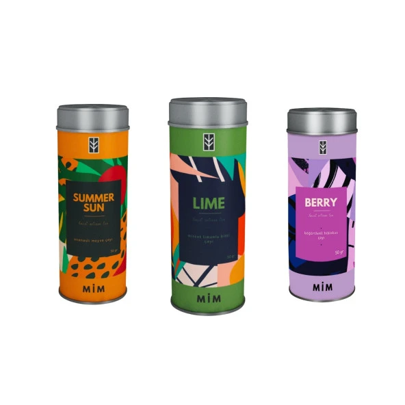 Mim and More Summer Dream 3'lü Paket - Summer Sun 50 Gr & Lime 50 Gr & Berry 50 Gr ürün görseli 1