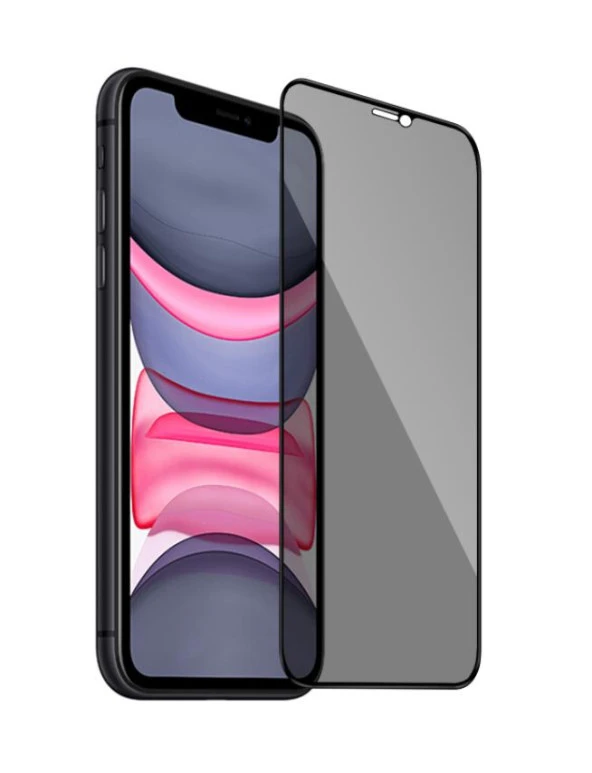 Vendas iPhone XR Hide serisi Privacy tam kaplama hayalet ekran koruyucu ürün görseli 1
