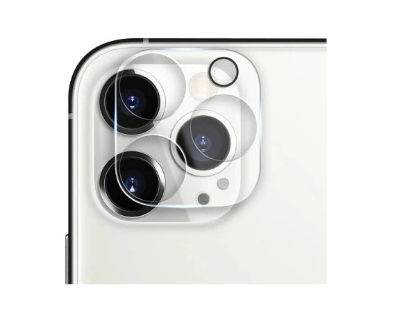 Vendas iPhone 12 Pro Tam Uyumlu Şeffaf Cam Kamera Lens Koruyucu 2 Adet ürün görseli 1